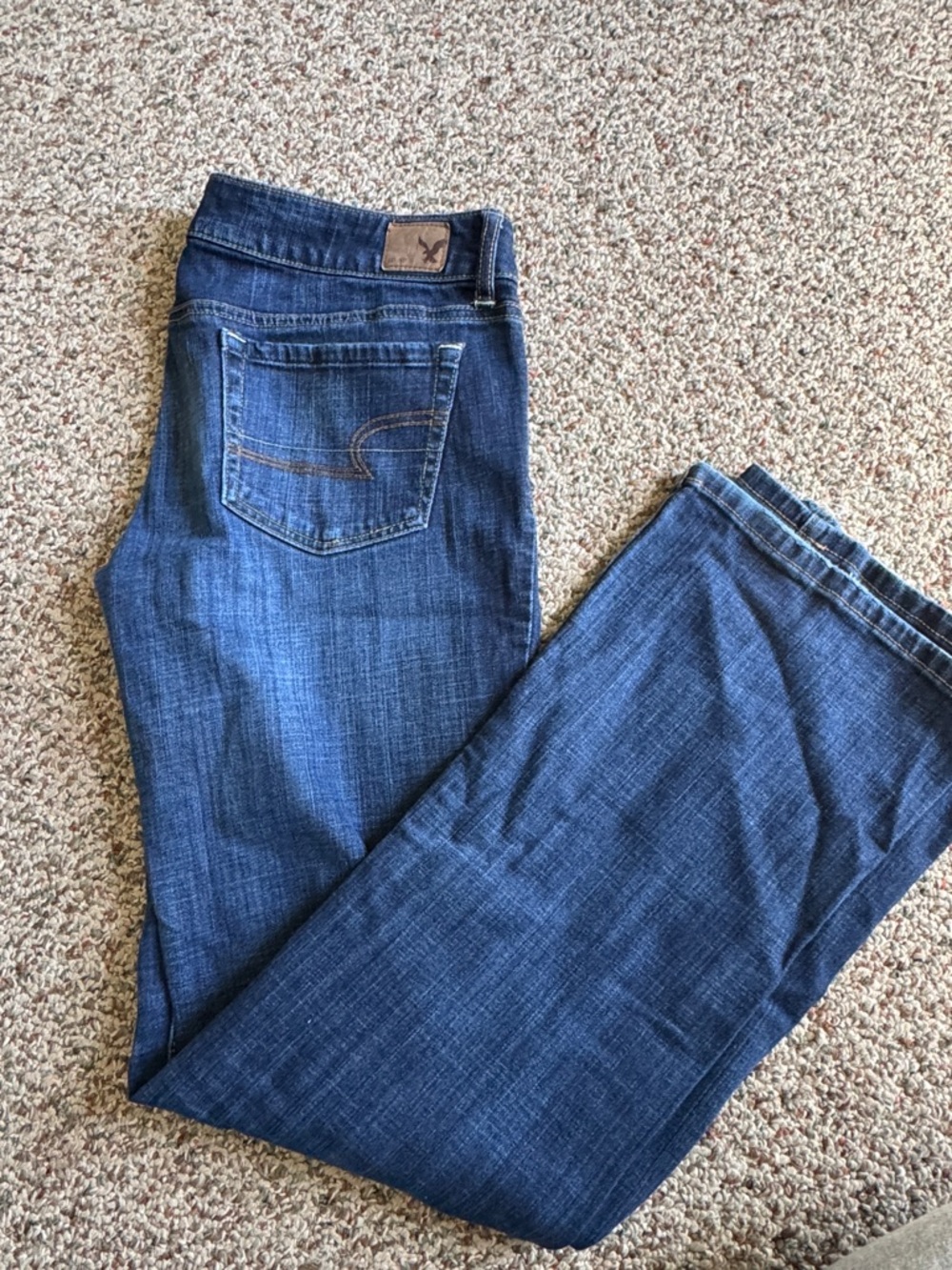 American Eagle Outfitters Dark Blue Boot Cut Jeans
